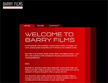 Tablet Screenshot of barryfilms.com